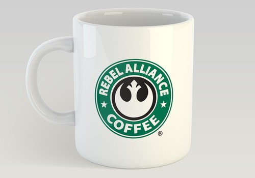 Rebel alliance kaffee star - rebel,