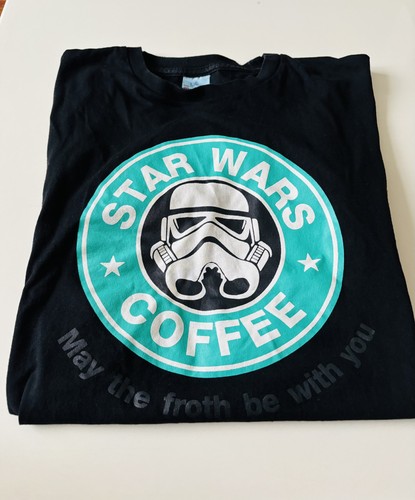 Star wars coffee shirt black - wars,