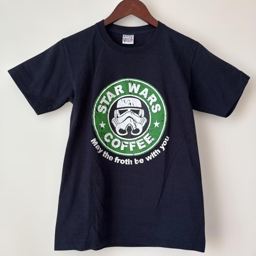Star wars coffee shirt navy - wars,